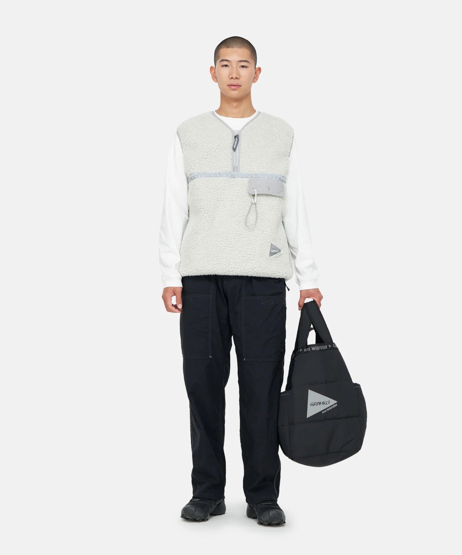 Sac à dos rembourré GRAMICCI X And Wander, 2 voies, noir