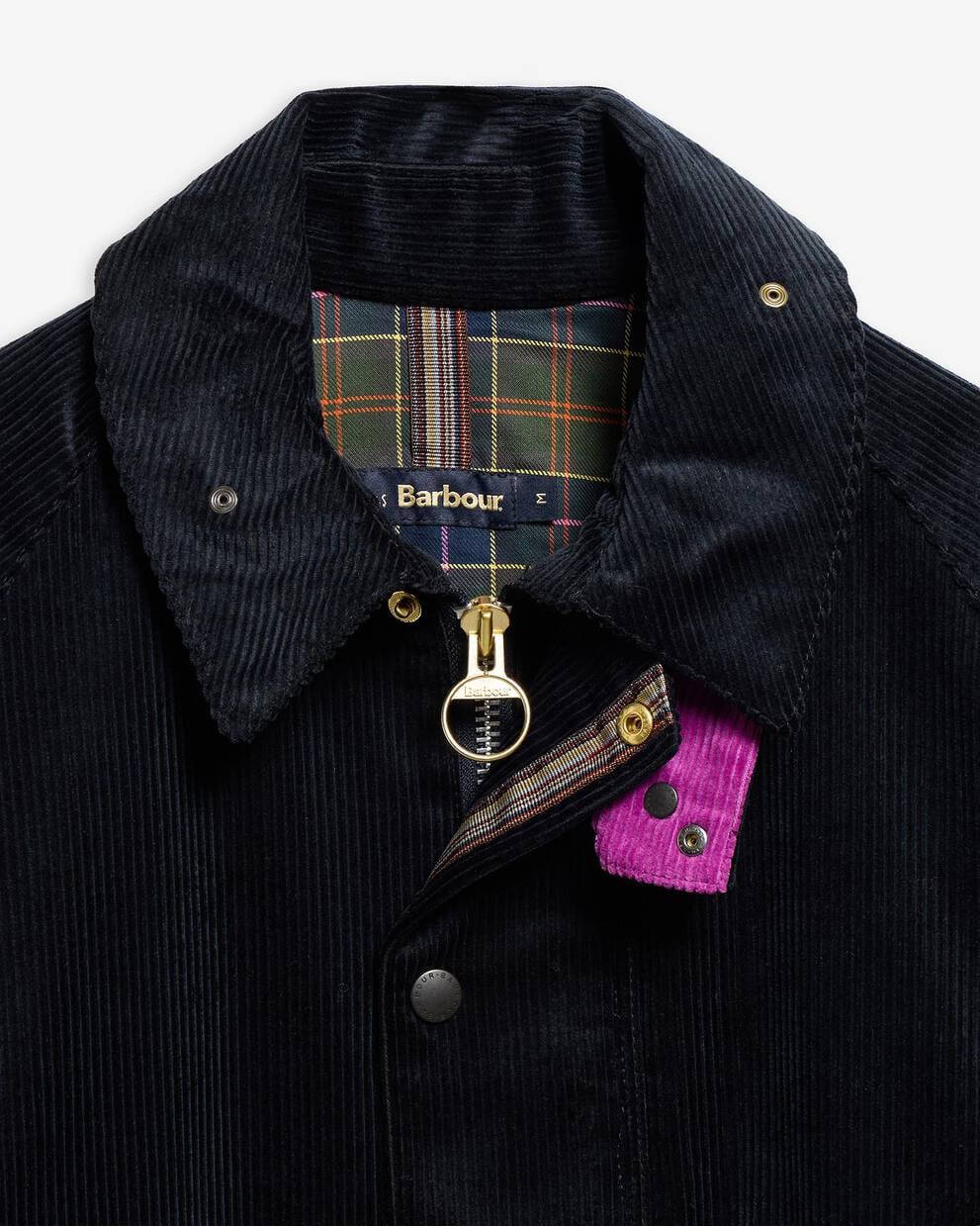BARBOUR x Paul Smith Barbour Navy Cord Beaufort Casual Jacket