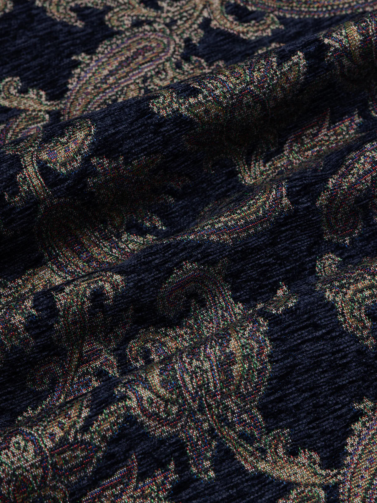 KESTIN Ormiston Jacket in Navy Paisley Jacquard