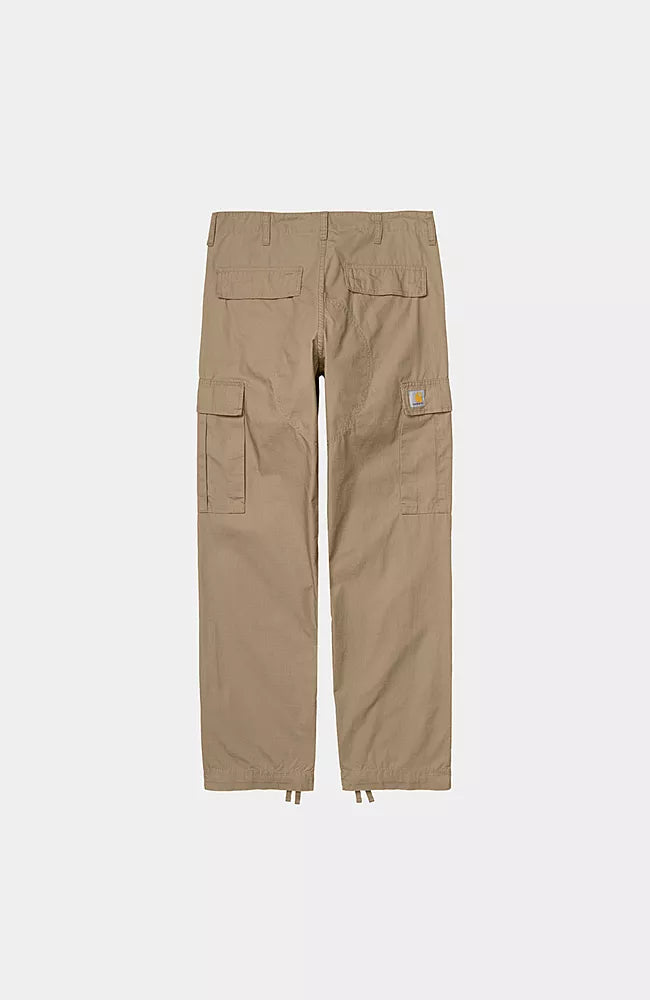 Pantalon cargo classique CARHARTT WIP en cuir rincé