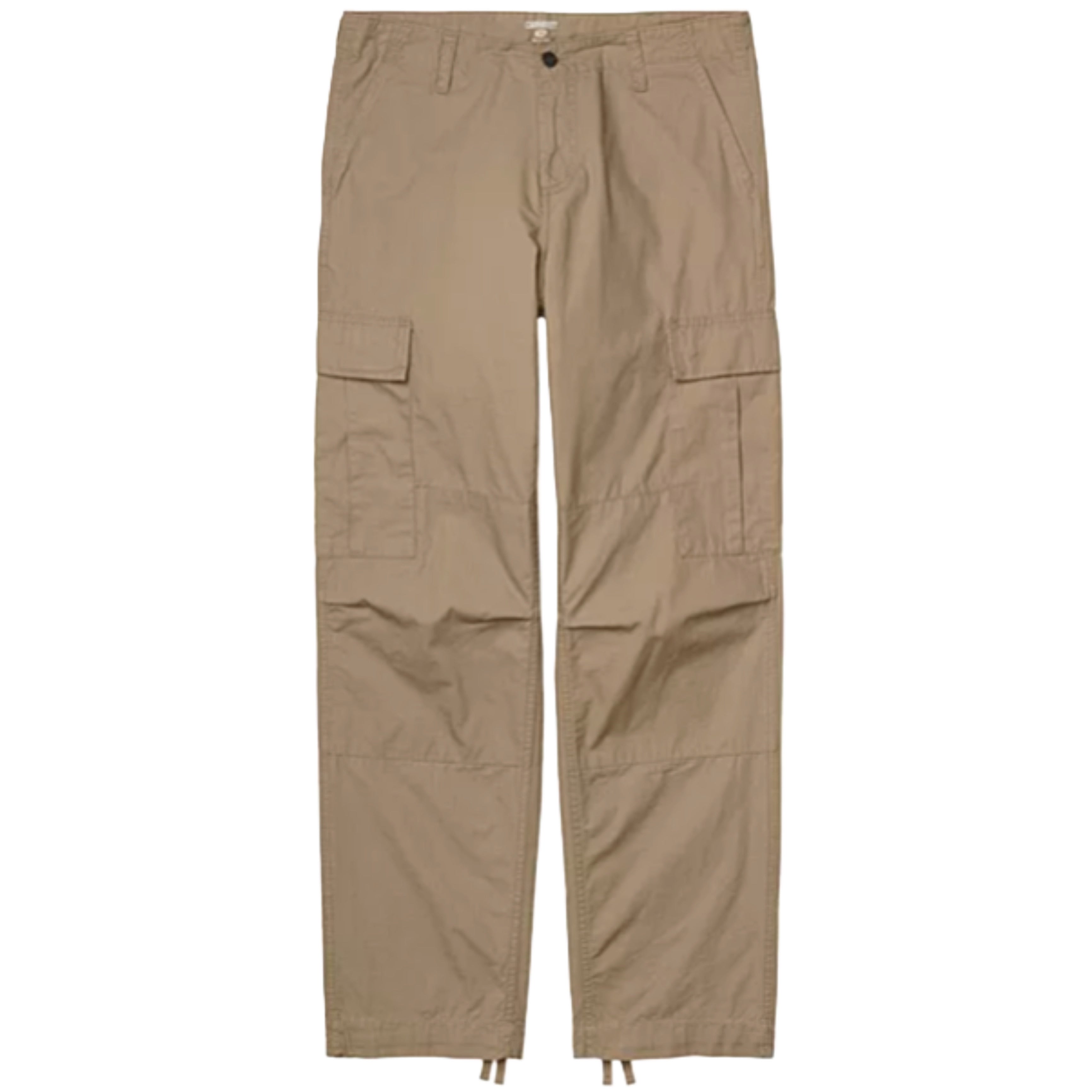 Pantalon cargo classique CARHARTT WIP en cuir rincé
