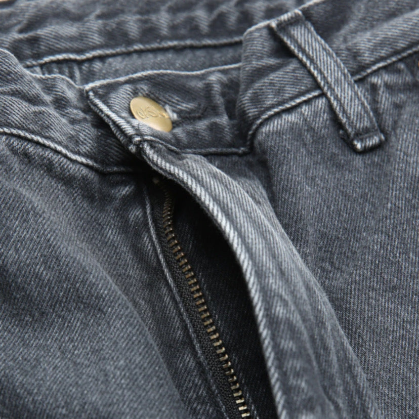 Jean ORSLOW 101 Dad's Fit en denim noir délavé à la pierre