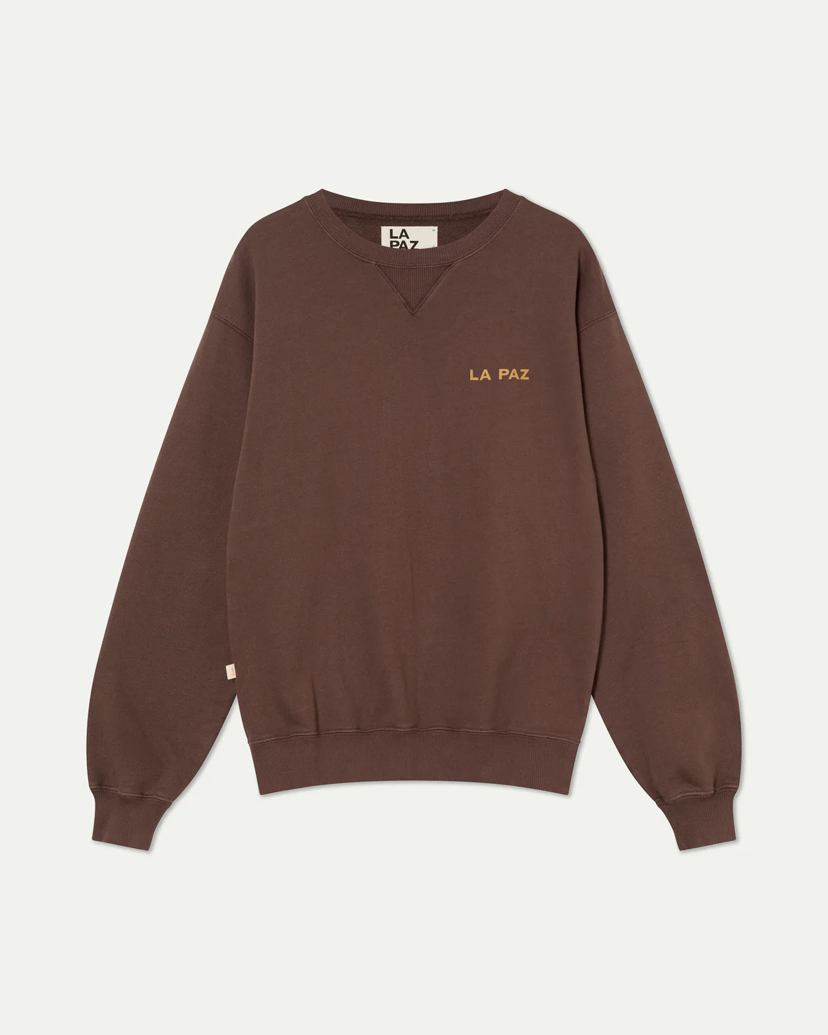 LA PAZ Xavier Brown Rectangle Sweatshirt