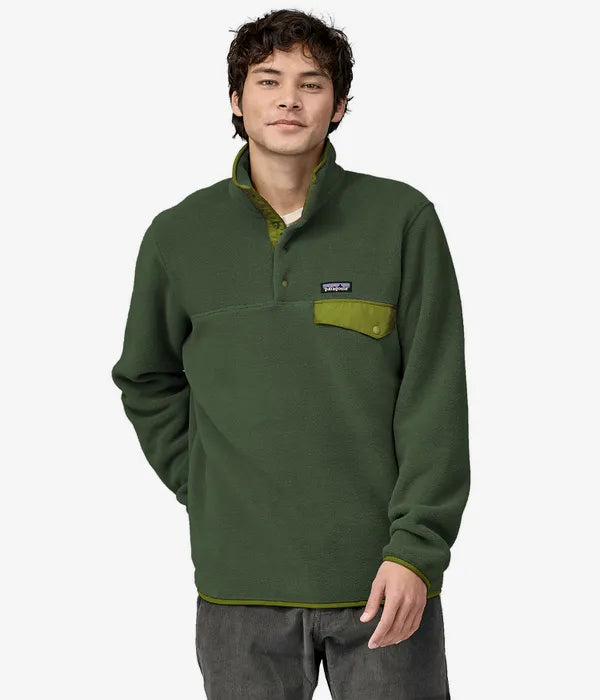 PATAGONIA Lightweight Synchilla® Snap-T® Fleece Pullover Old Growth Green