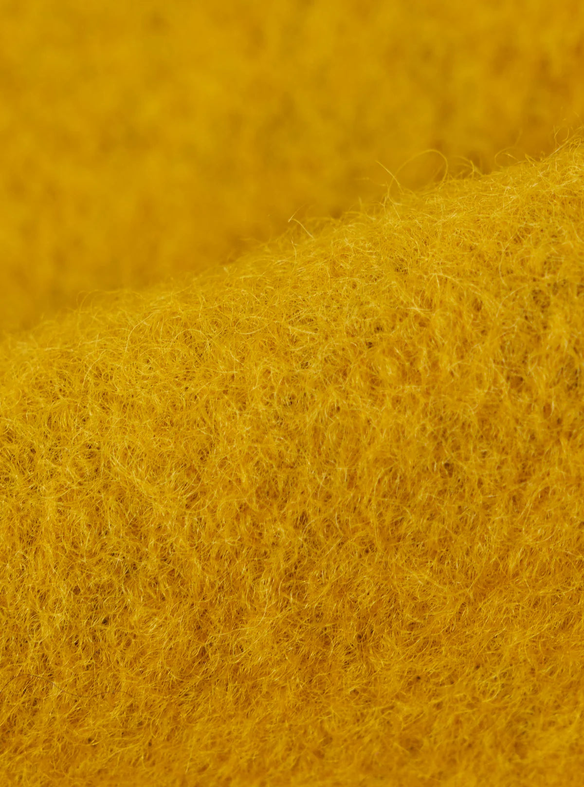 UNIVERSAL WORKS Yellow Wool Fleece Zip Waistcoat