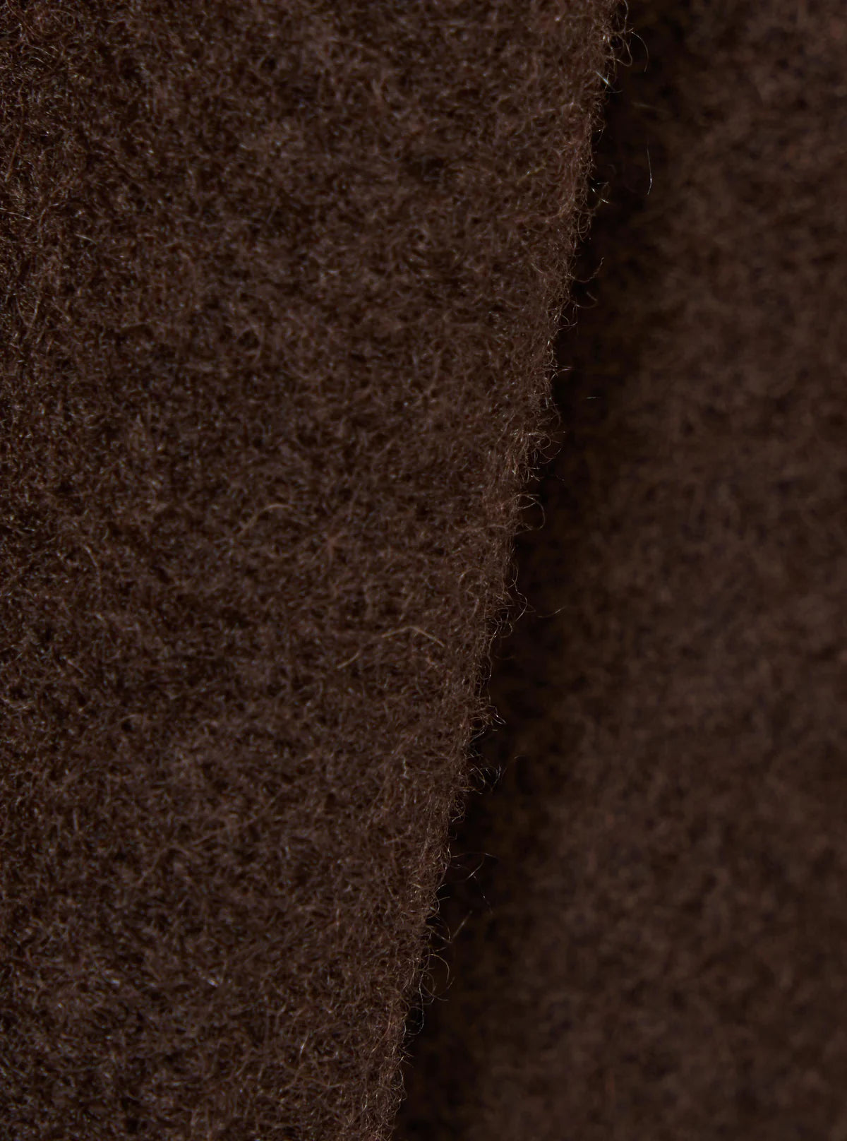 UNIVERSAL WORKS Brown Wool Fleece Zip Waistcoat