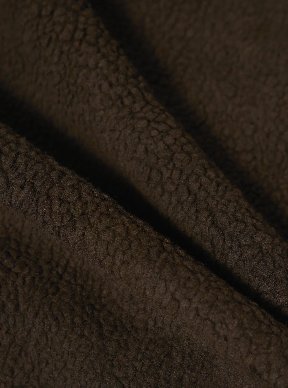 UNIVERSAL WORKS Brown Galaxy Fleece Zip Liner Jacket