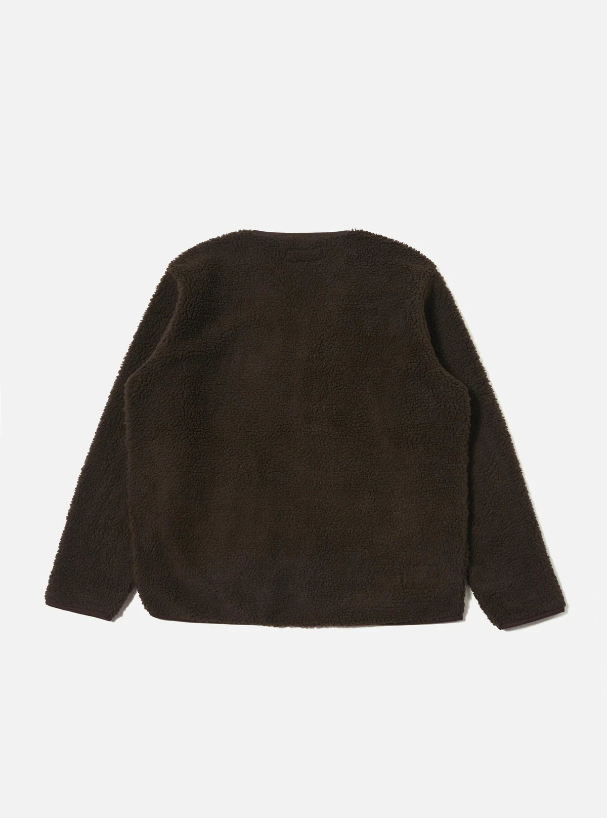 UNIVERSAL WORKS Brown Galaxy Fleece Zip Liner Jacket