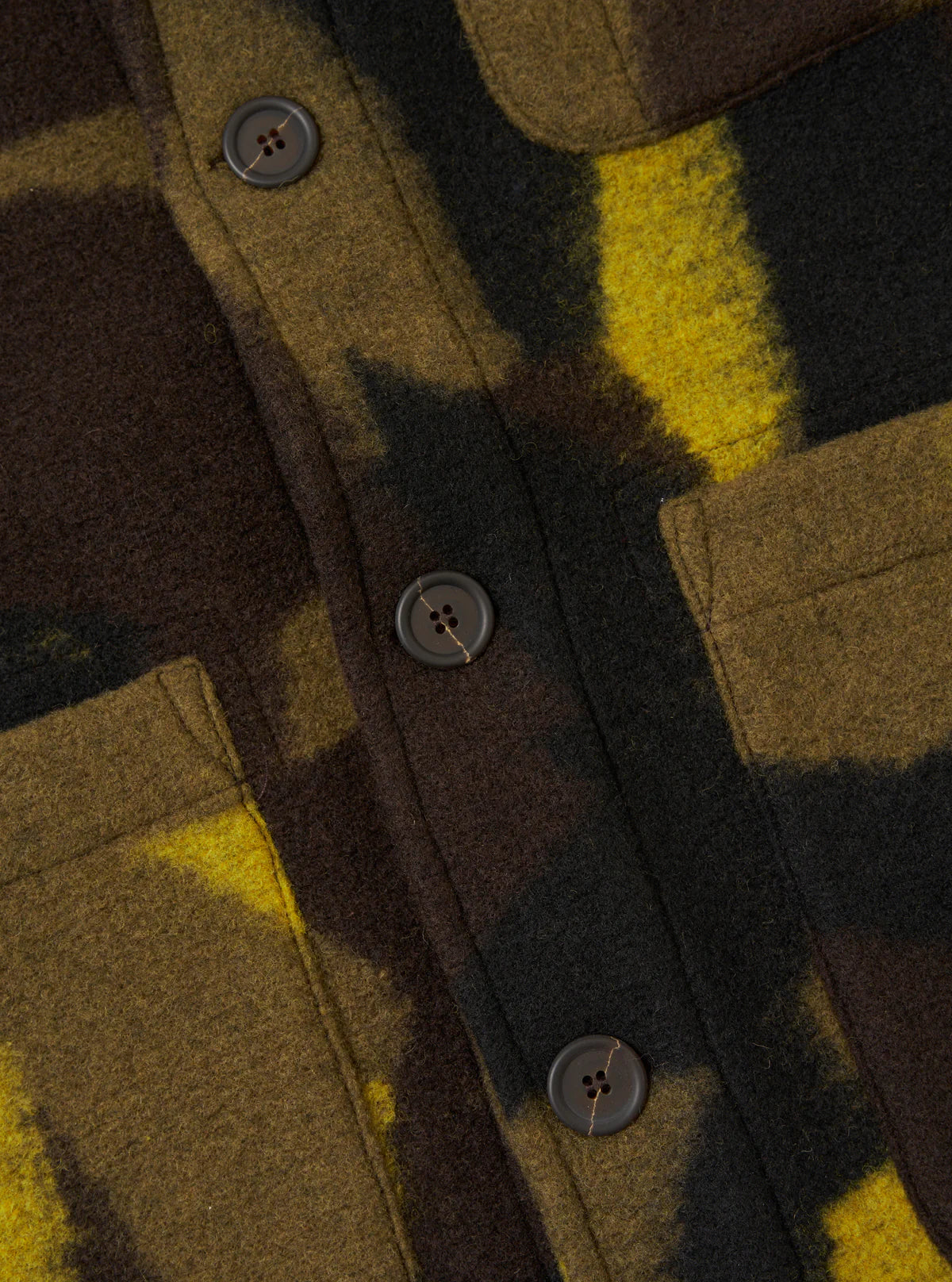 UNIVERSAL WORKS Camo Swede Fleece Field Jacket