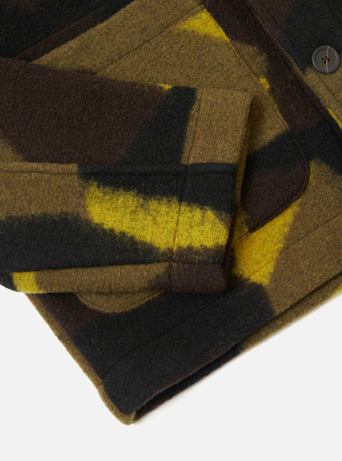 UNIVERSAL WORKS Camo Swede Fleece Field Jacket