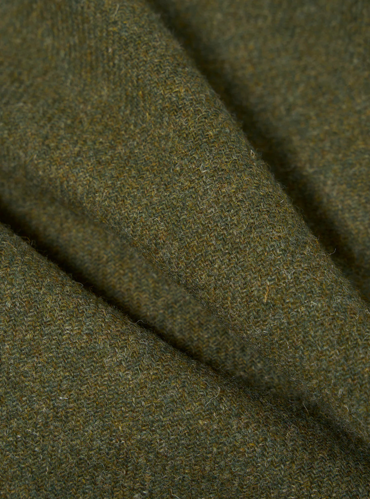 UNIVERSAL WORKS Green Harris Tweed Plaid Bakers Jacket