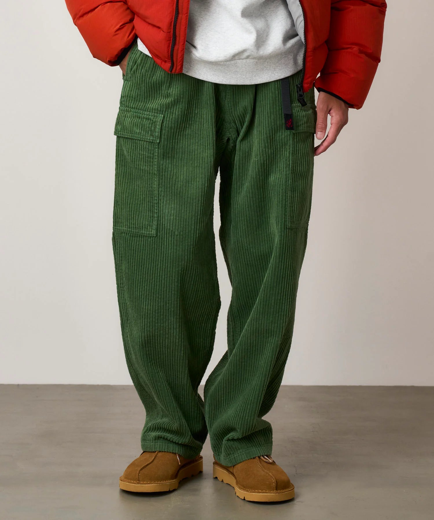 GRAMICCI Brockton Big Corduroy Pant Pine Green