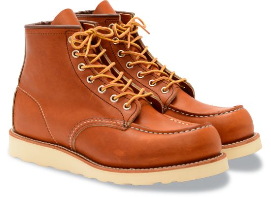 RED WING Classic Moc Style No. 875 Oro Legacy Cuir