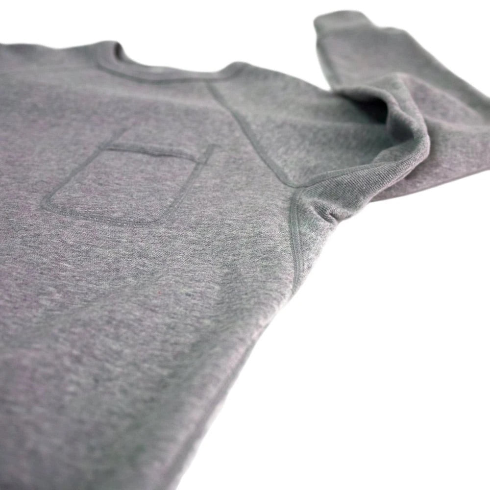 BATTENWEAR Sweat Reach Up Gris Chiné
