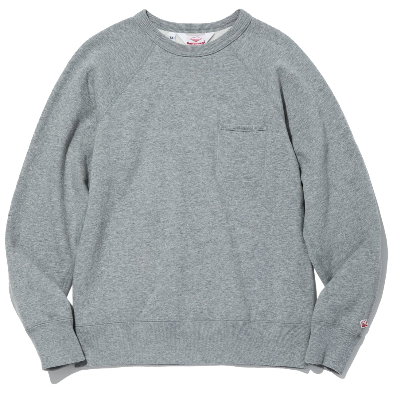 BATTENWEAR Sweat Reach Up Gris Chiné