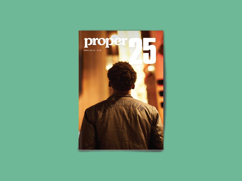 Proper Magazine Numéro 25 - Couverture du champion