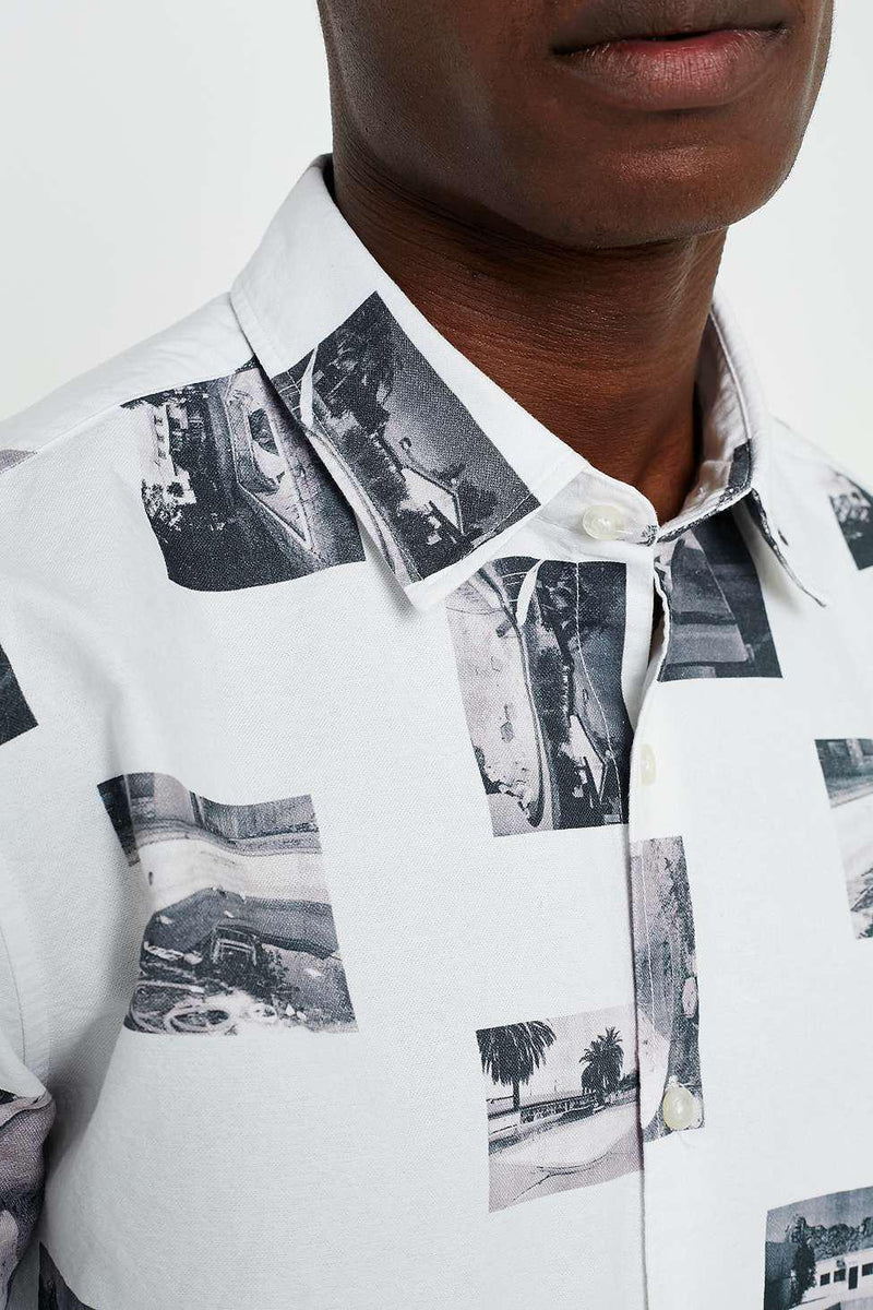 EDWIN Archive Photo Print Short-Sleeve Shirt