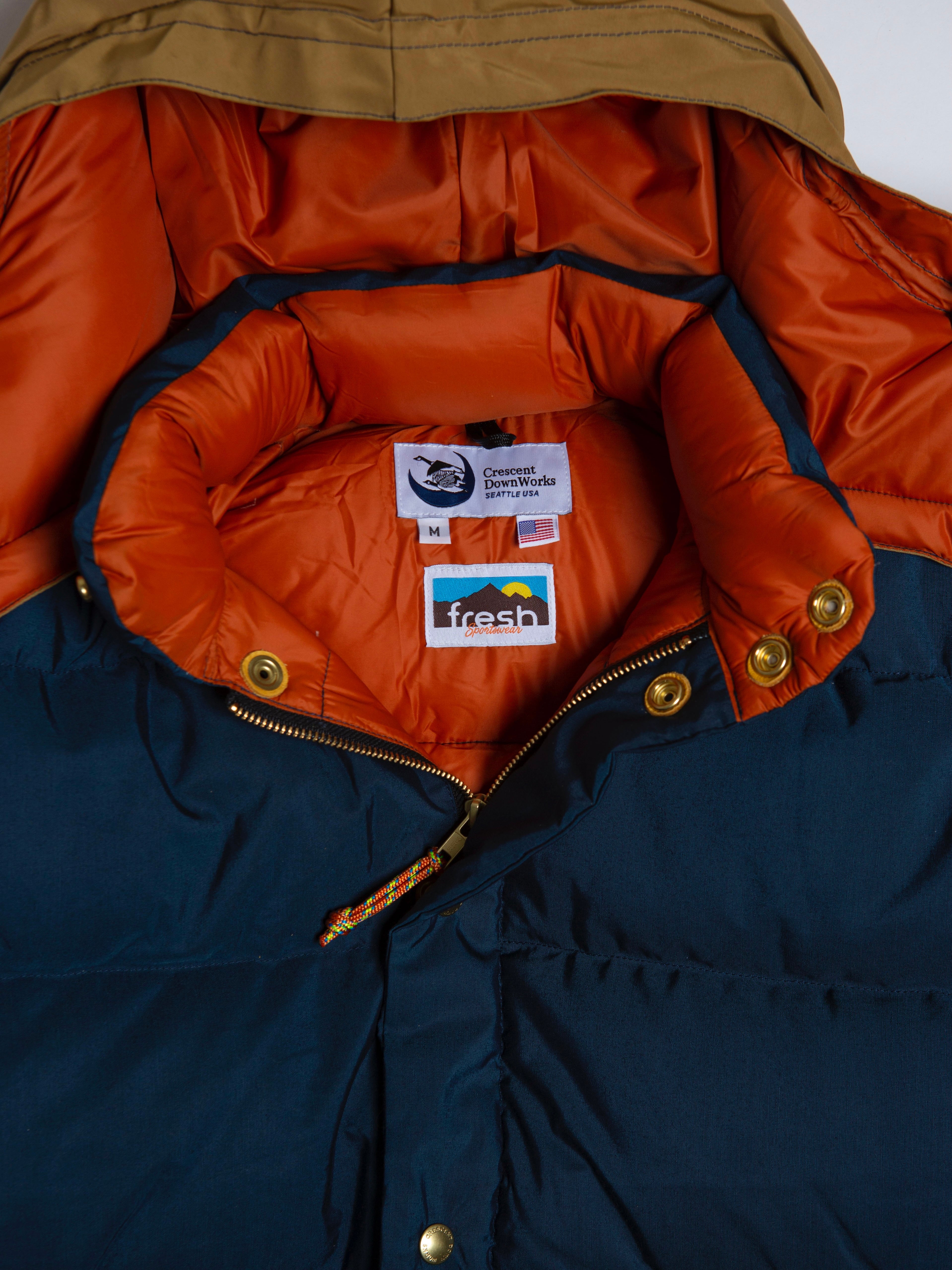 Parka en duvet CRESCENT DOWN WORKS x FRESH Classico