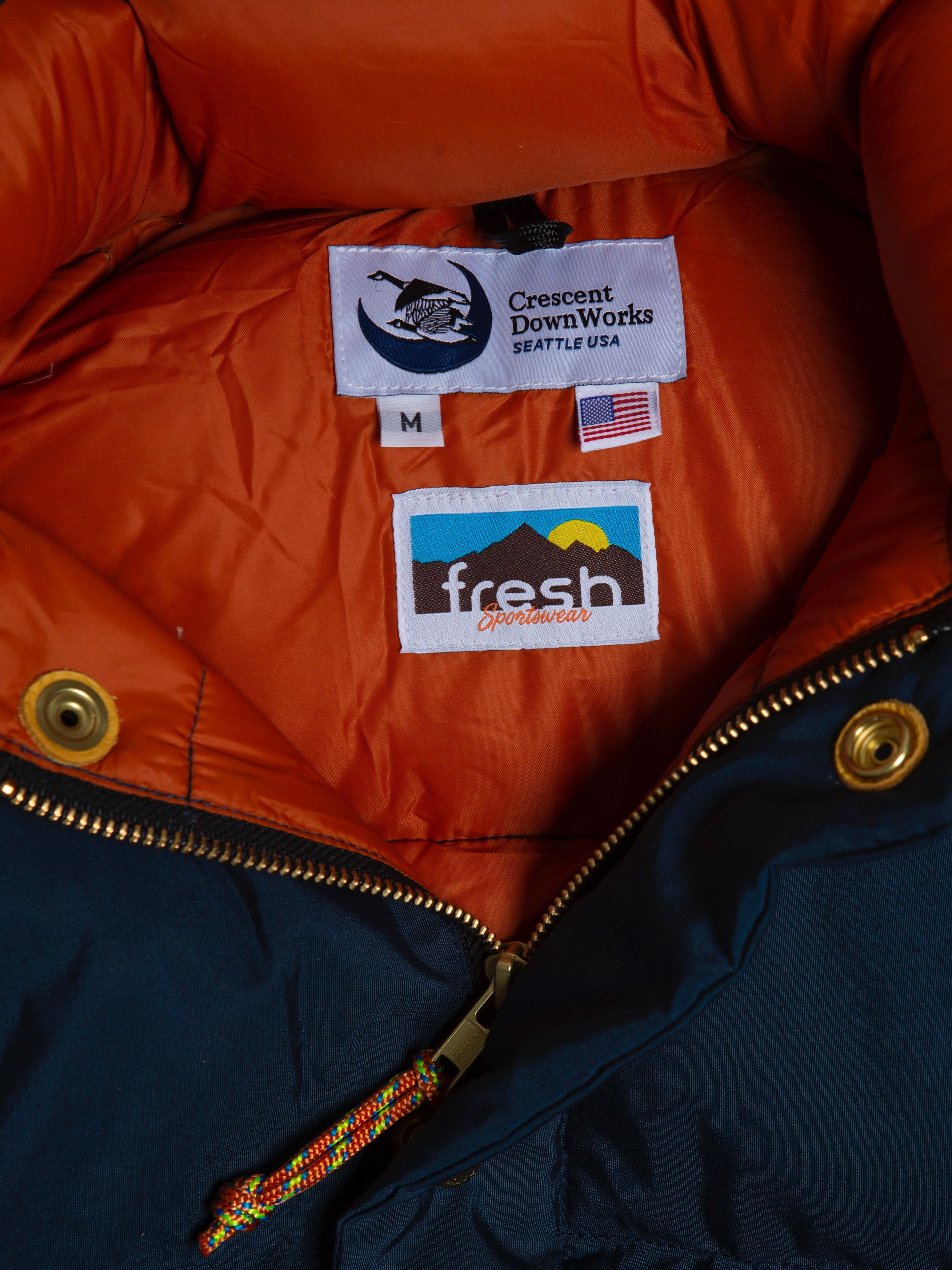 Parka en duvet CRESCENT DOWN WORKS x FRESH Classico
