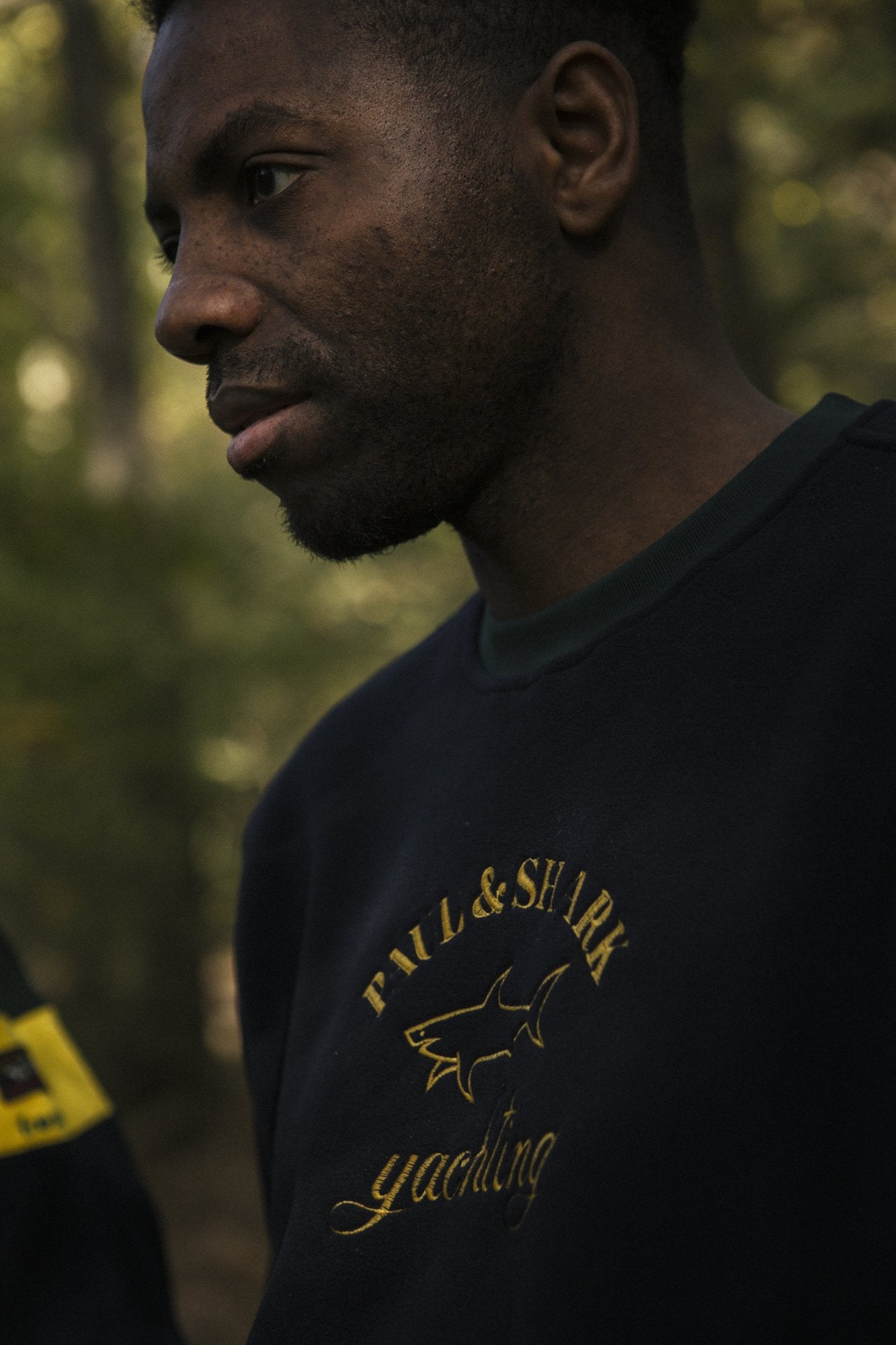 PAUL & SHARK x FRESH Crewneck Fleece Sweatshirt Navy