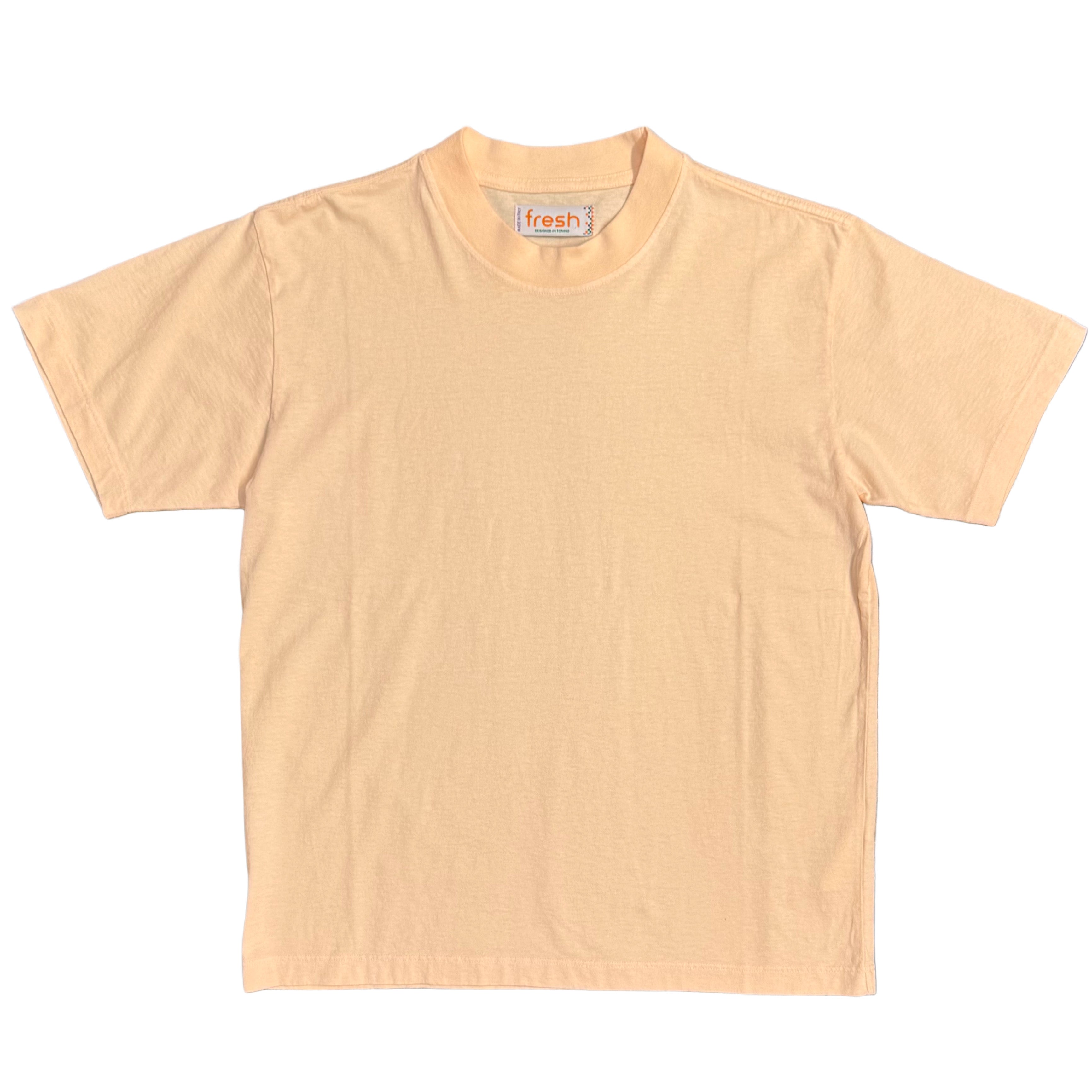 T-shirt FRESH Max in cotone color pesca