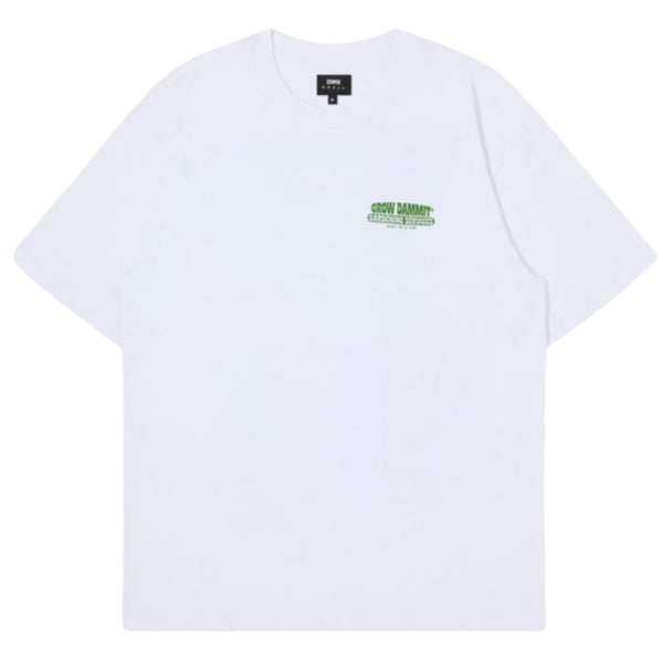 EDWIN Gardening Services T-Shirt Whisper White