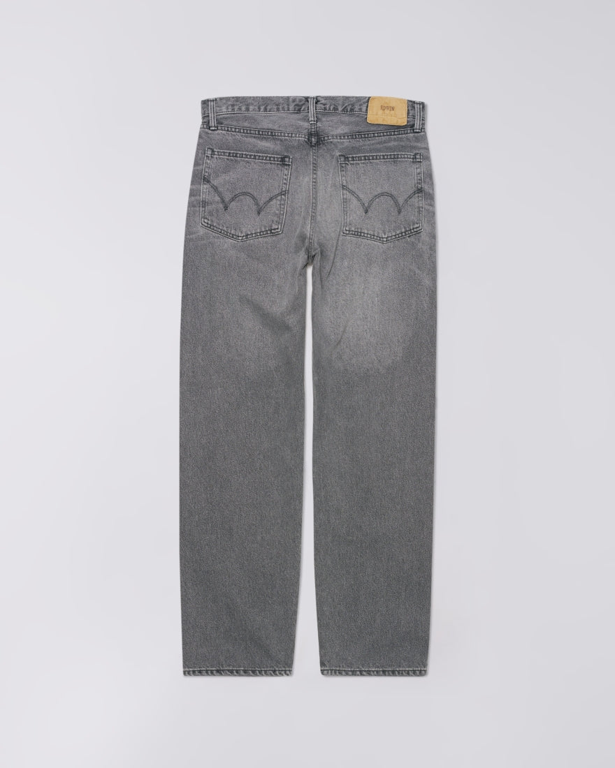EDWIN Loose Jeans Black Light Used