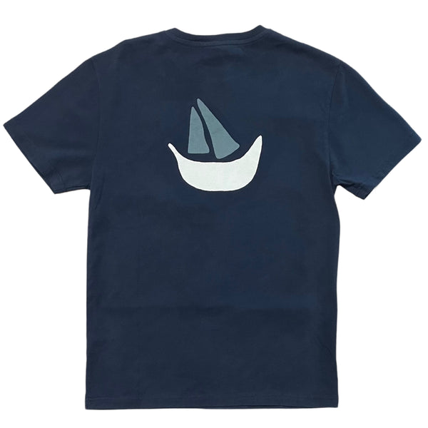 LA PAZ Dantas Boat T-Shirt Dark Navy