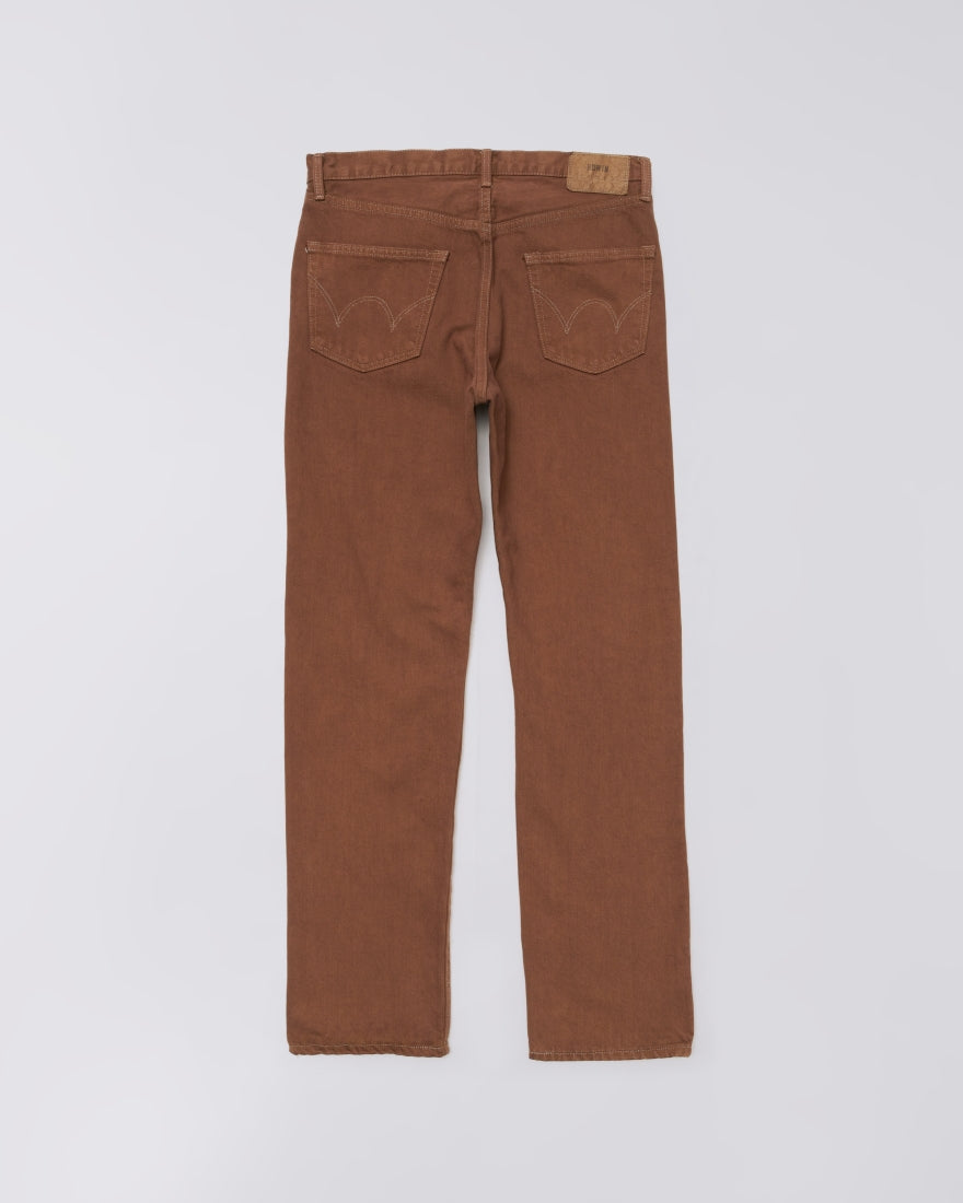 EDWIN Regular Straight Jeans Natural Brown Overdyed