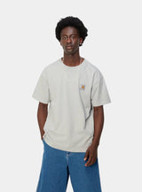 CARHARTT WIP S/S Nelson T-Shirt Sonic Silver