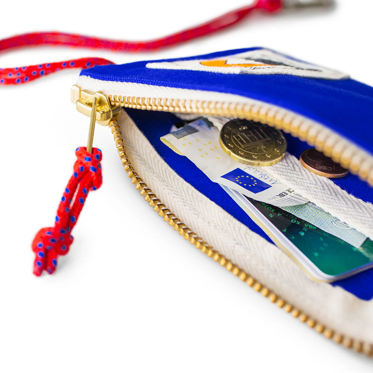 YKRA Mini Wallet Blue