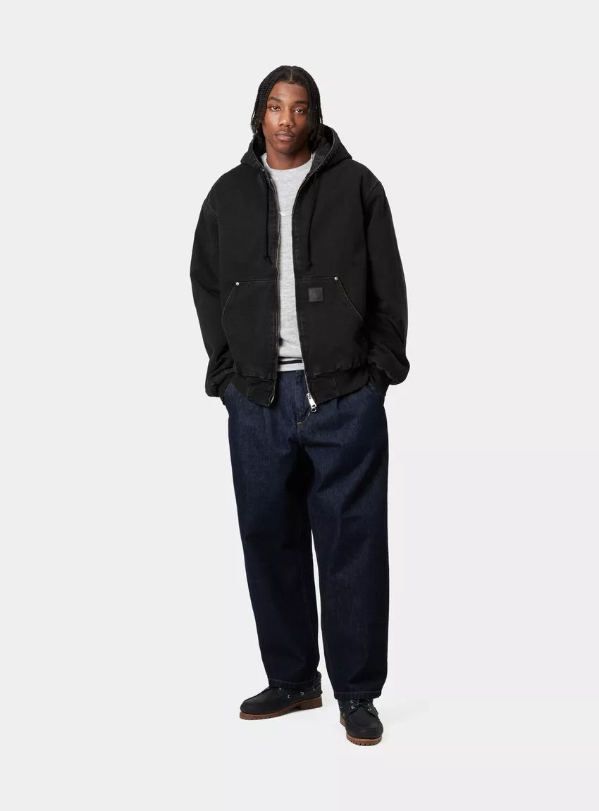 CARHARTT WIP OG Active Rivet Jacket Black Stone Washed
