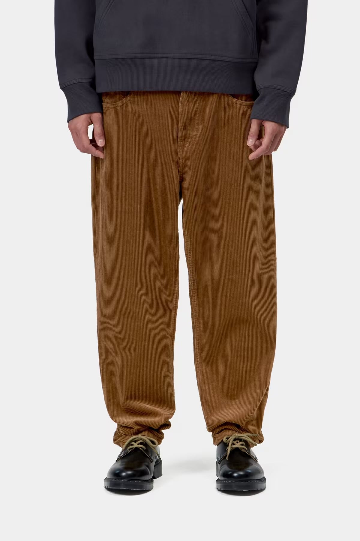 CARHARTT WIP Newel Corduroy Pant H Brown Rinsed