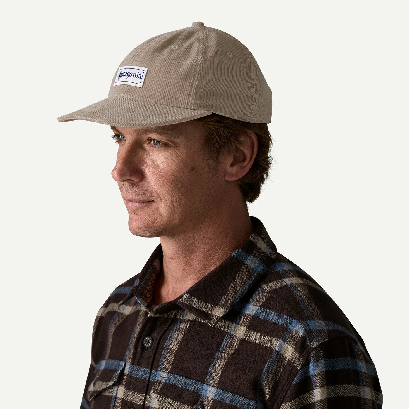 PATAGONIA Corduroy Cap '95 Oval Logo: Den Brown