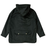 THE QUARTERMASTER Wool Anorak Jacket Green