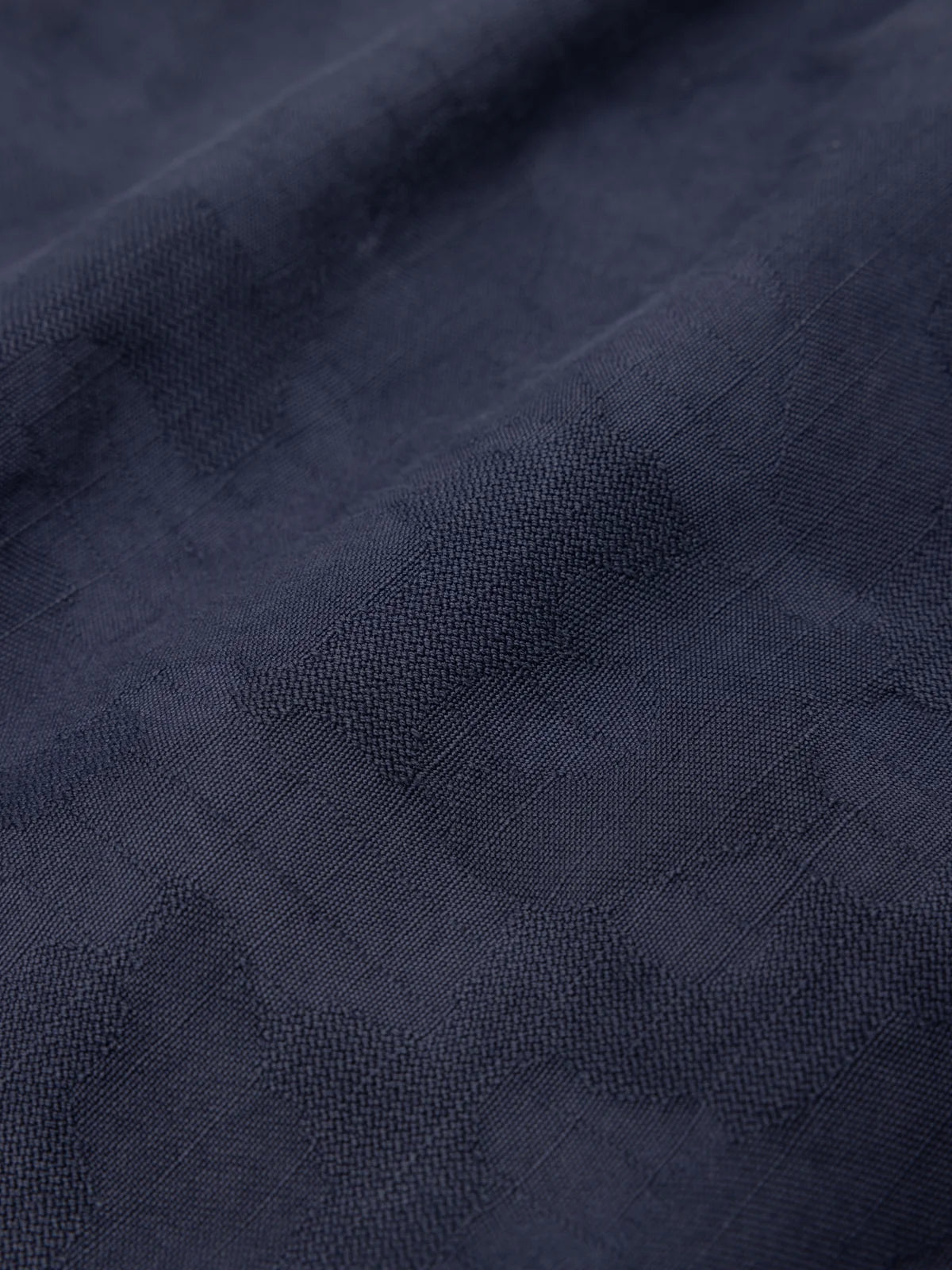 KESTIN Tyndrum Jacket in Navy Jacquard Ripstop Cotton