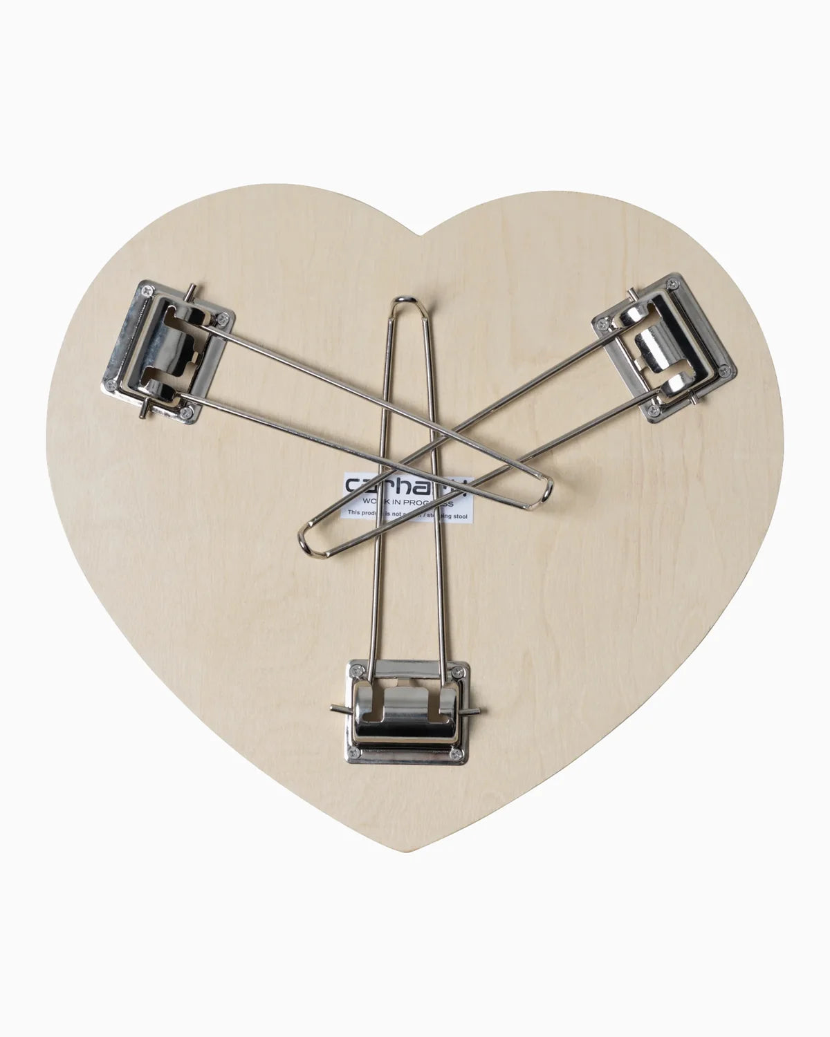 CARHARTT WIP Heart Folding Table Black White