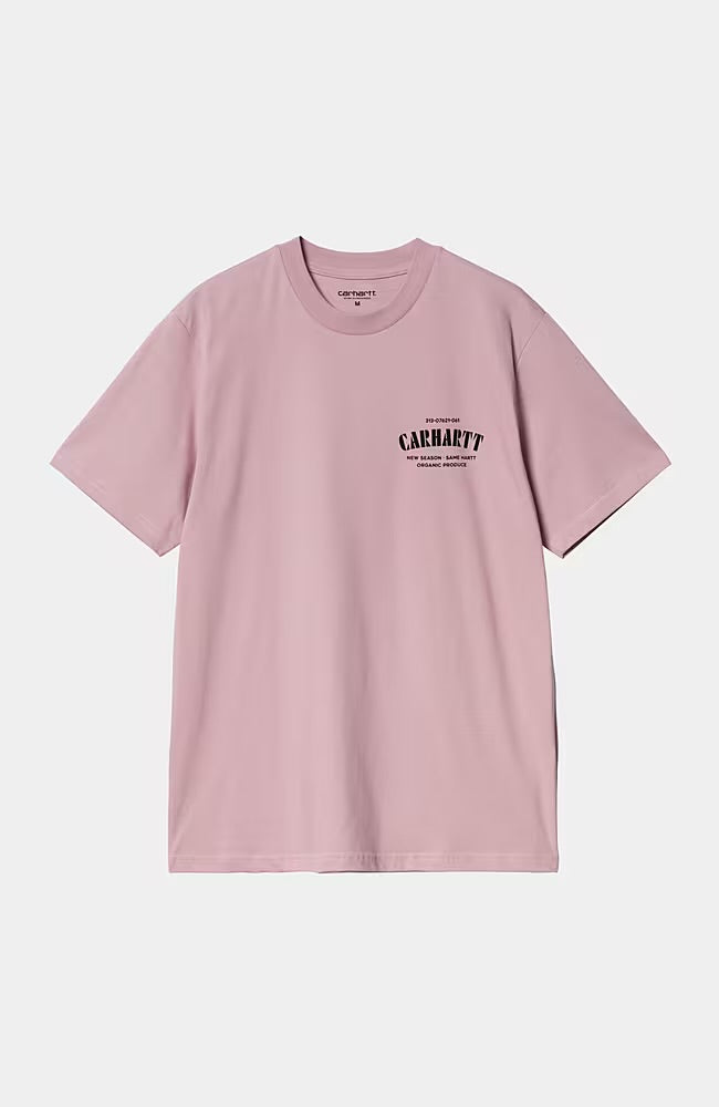 CARHARTT WIP S/S Catalogue C Logo T-Shirt Hortensia