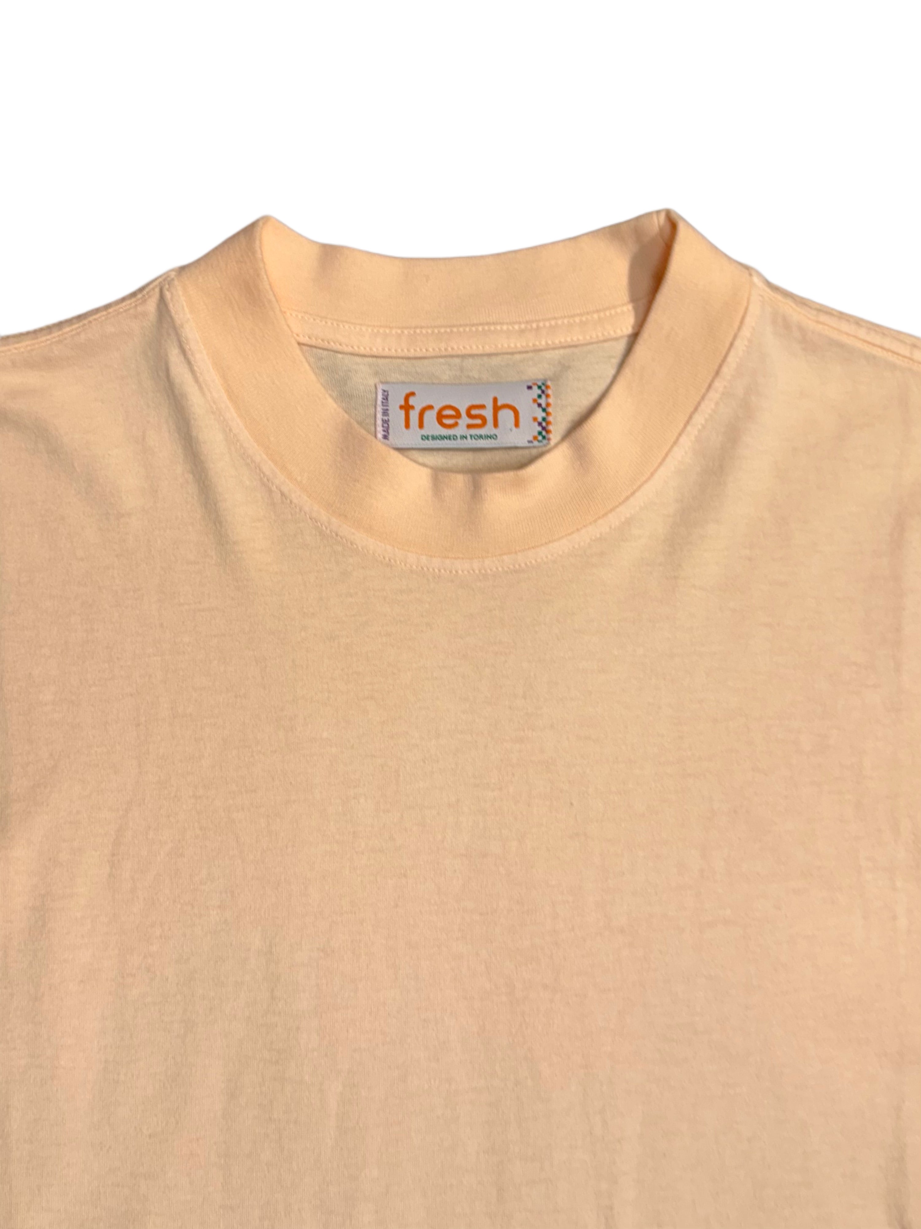T-shirt FRESH Max in cotone color pesca