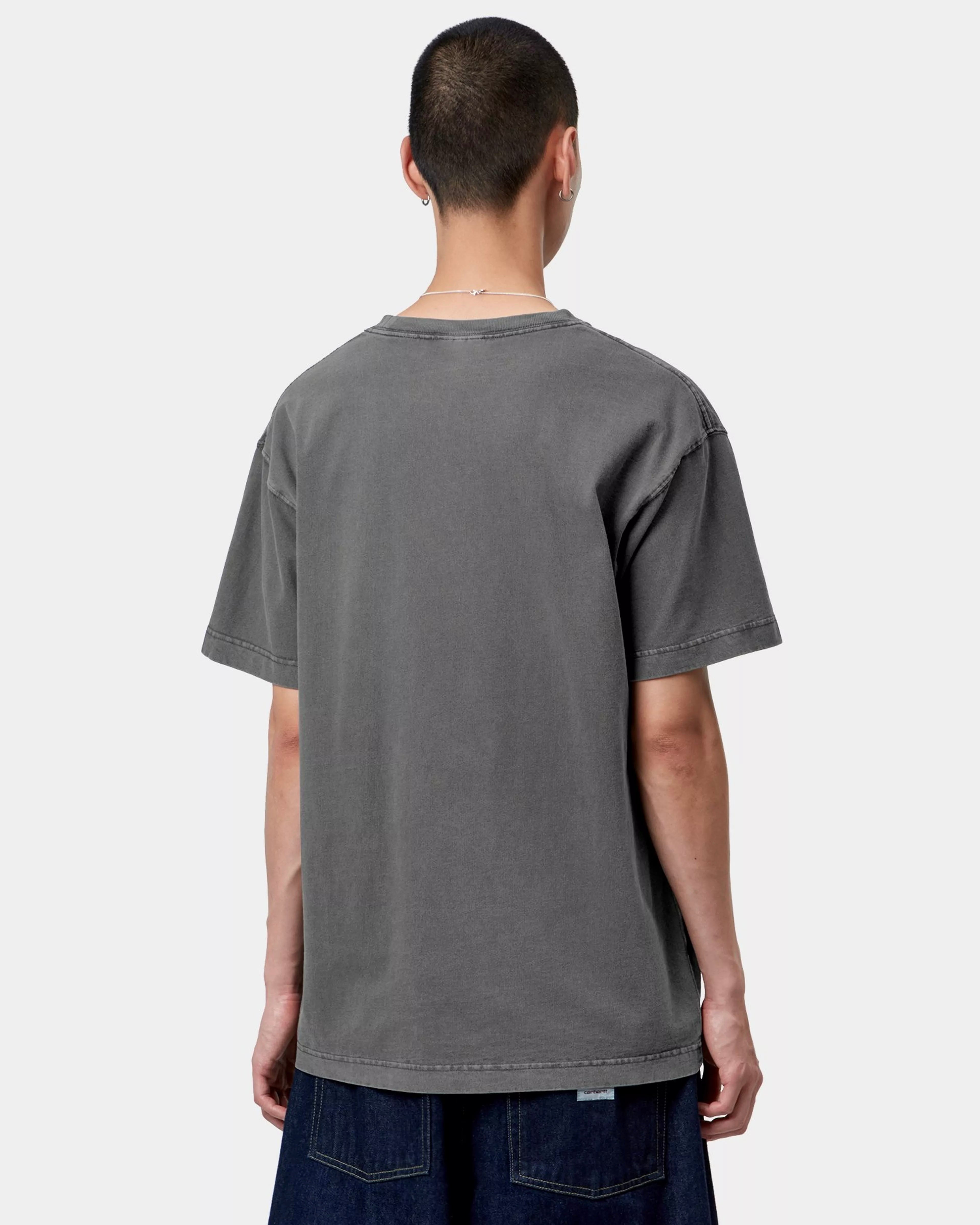 CARHARTT WIP S/S Vista T-Shirt Black Garment Dyed