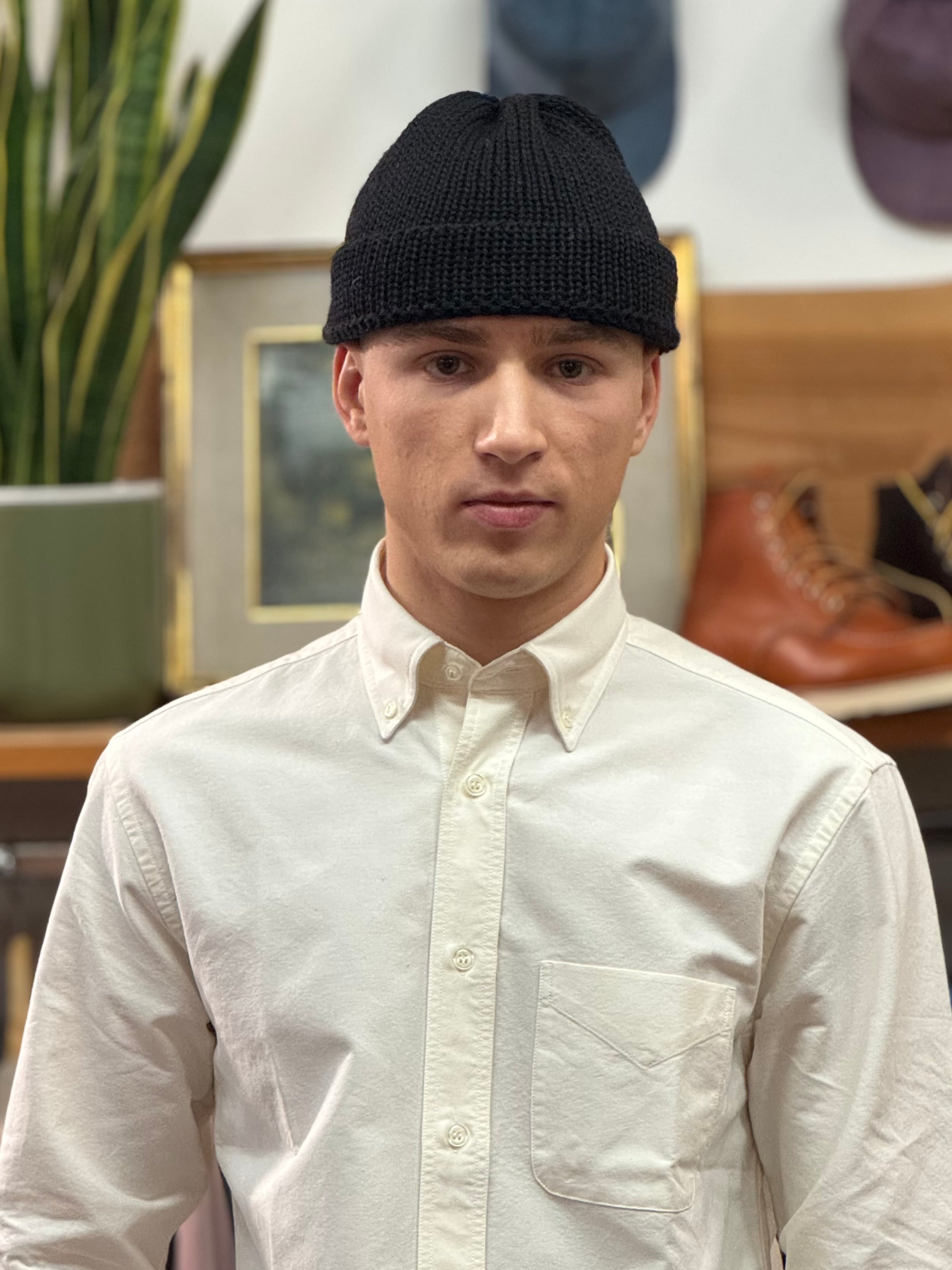 FRESH Natural Oxford Cotton Button Down Shirt