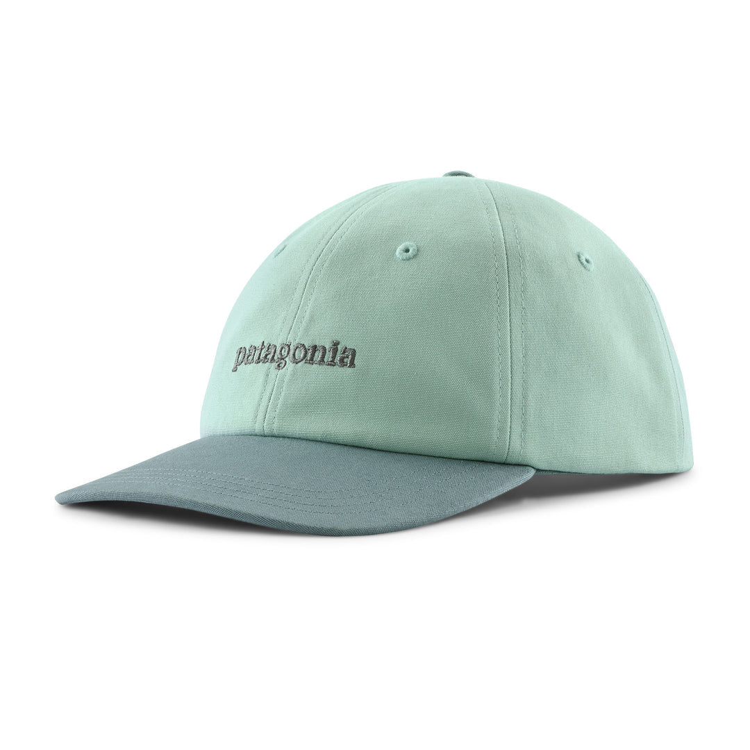 PATAGONIA Fitz Roy Icon Trad Cap Text Logo: Thin Ice