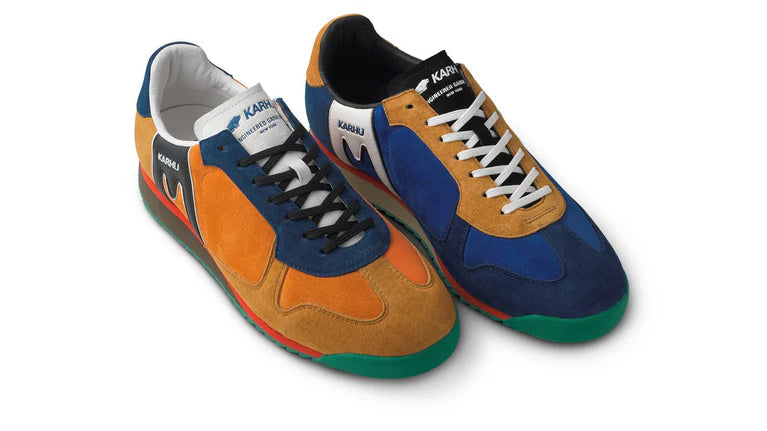 KARHU X ENGINEERED GARMENTS Mestari Sprint Classic Blue Jaffa Orange