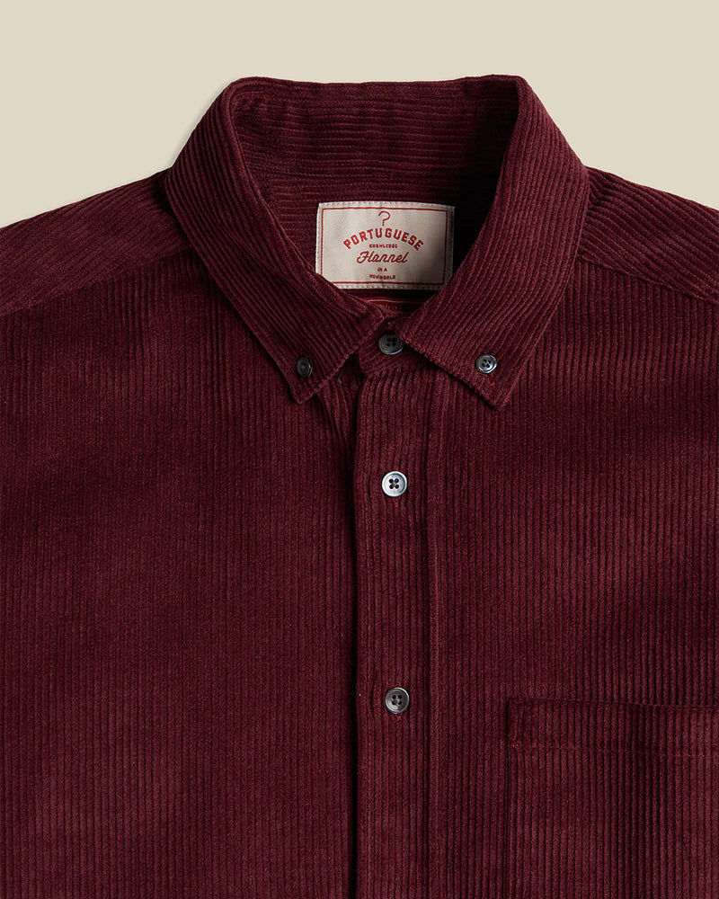 PORTUGUESE FLANNEL Lobo 2.0 Bordeaux