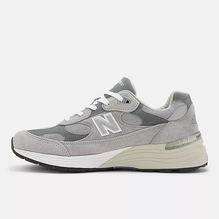 NEW BALANCE Made in USA 992 Shoes Grey With Grey 006 and White