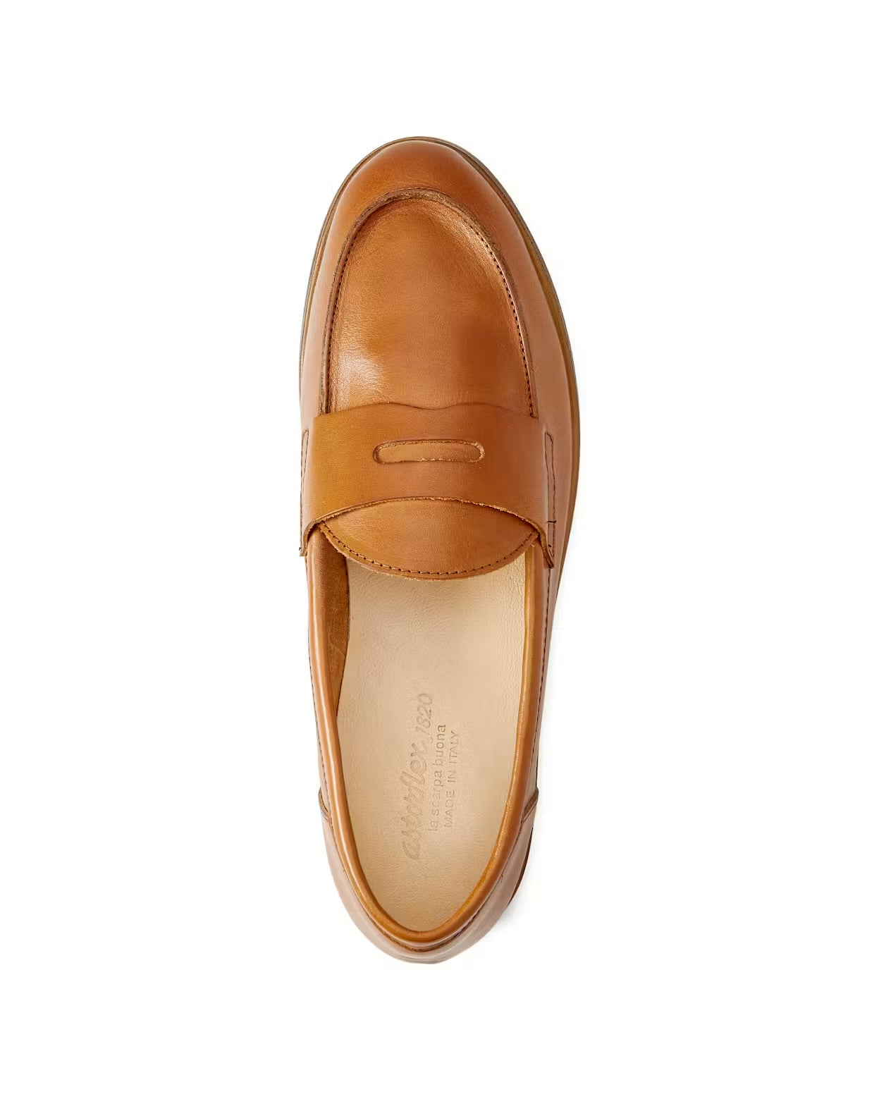 ASTORFLEX Dartflex Loafer in Hazelnut