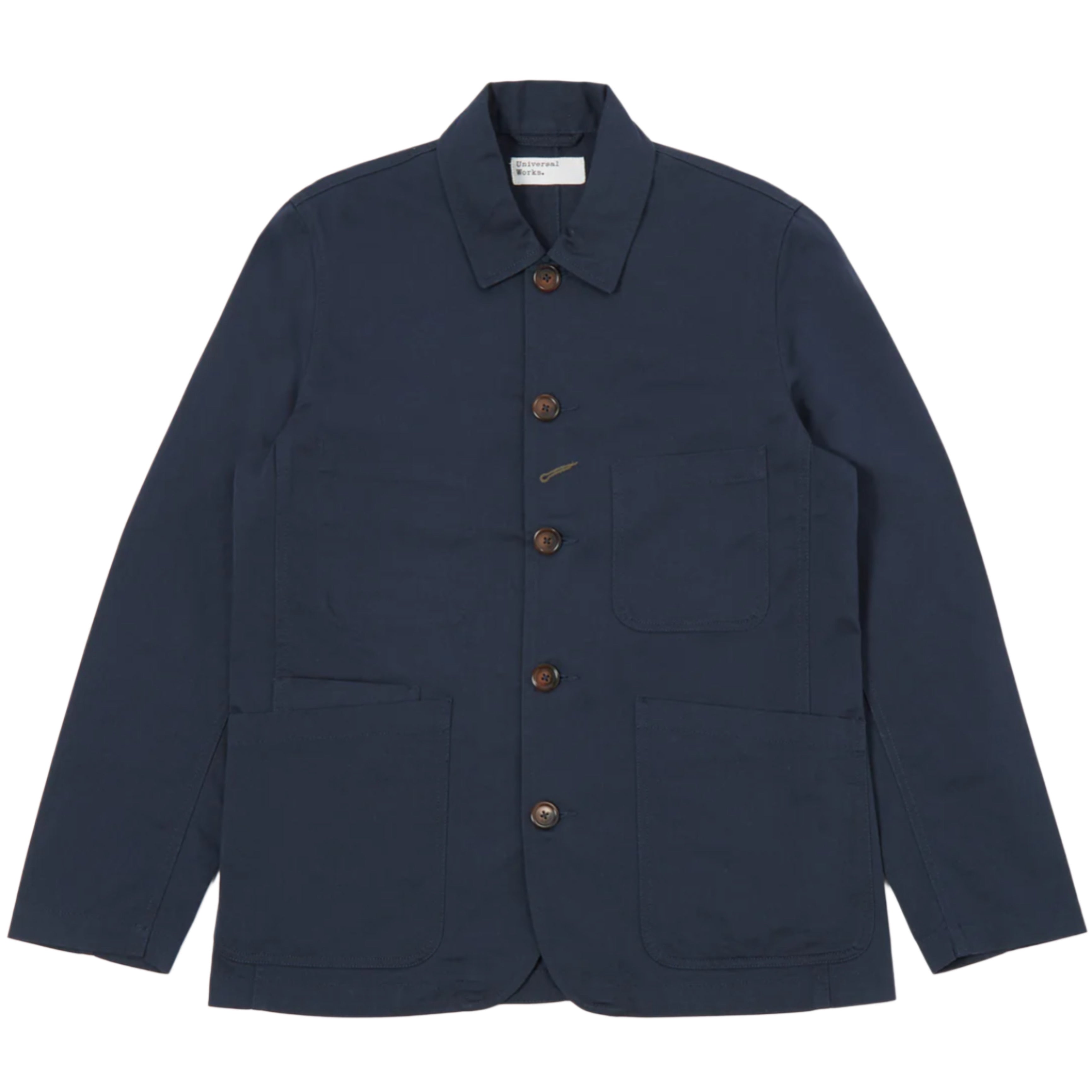 UNIVERSAL WORKS Navy Twill Bakers Jacket