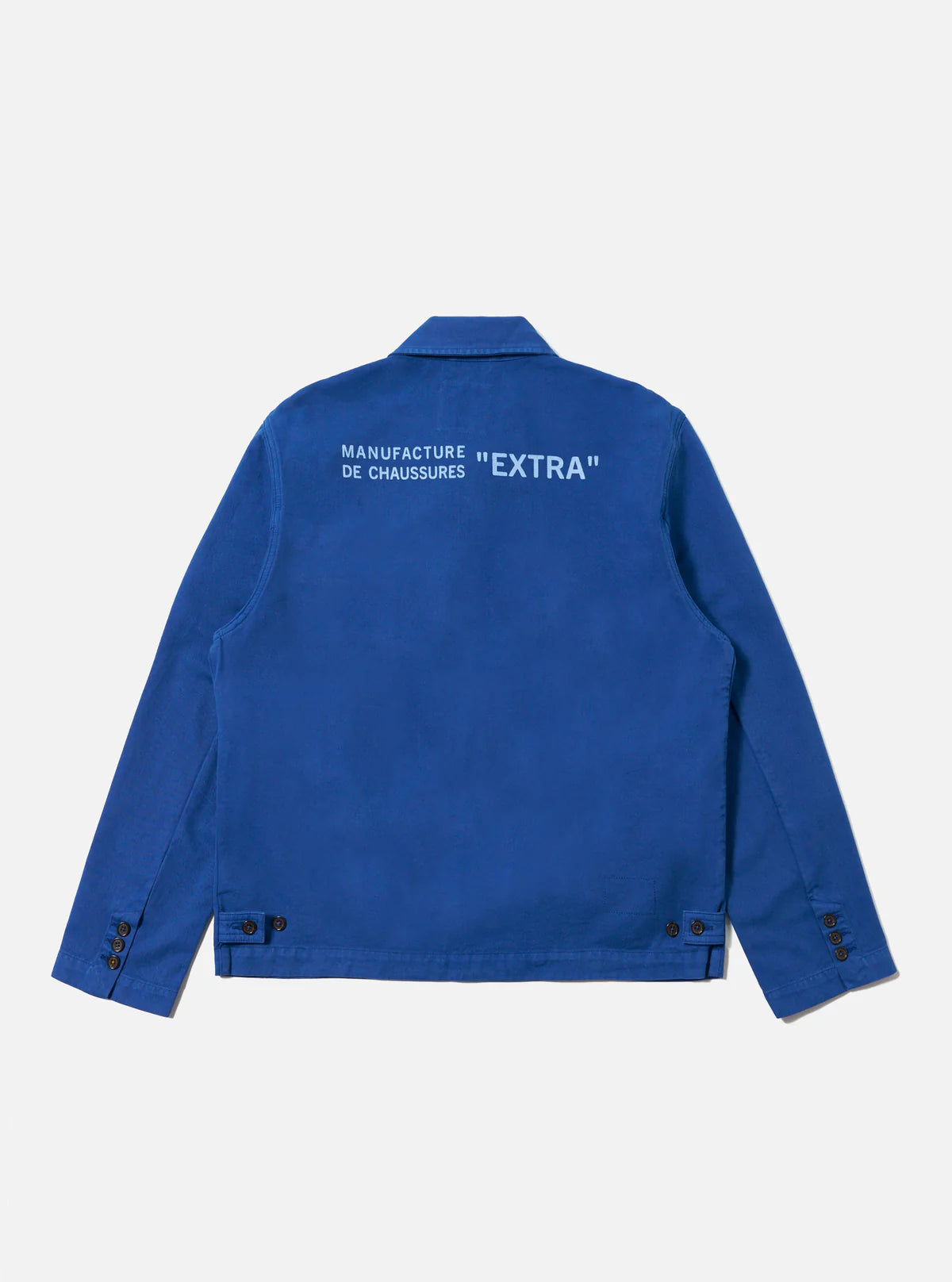 PARABOOT x Universal Works Navy Derek Twill Warmus Jacket