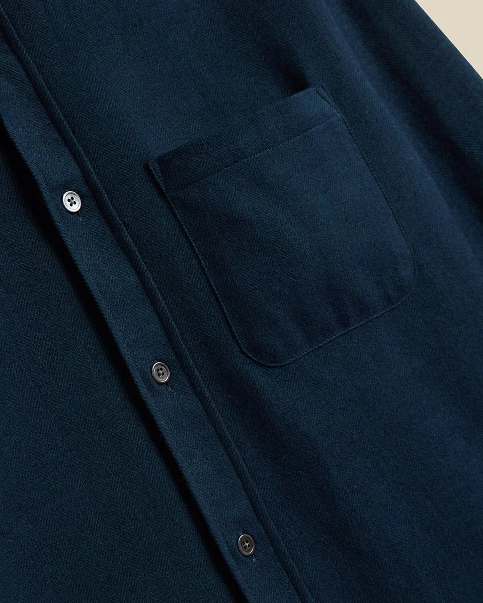PORTUGUESE FLANNEL Espiga Green Shirt