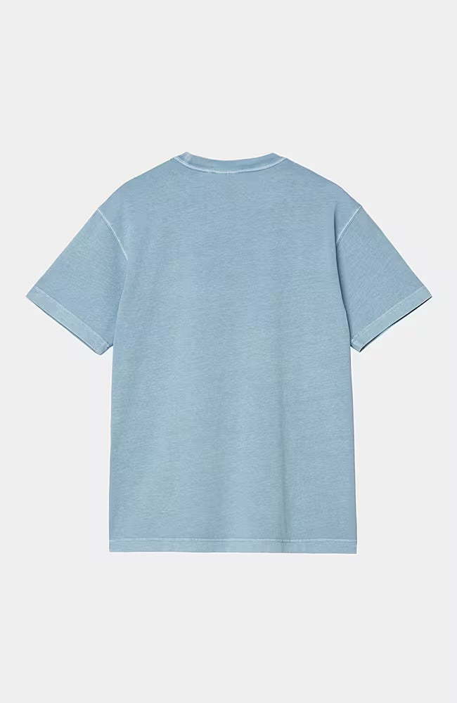 CARHARTT WIP S/S Nelson T-Shirt Clay Blue Garment Dyed